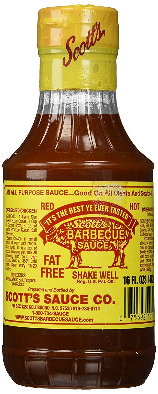Scott's BBQ Sauce Hot 16 oz - Main Image
