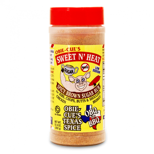 Obie-Cues Sweet n Heat 12.4 oz