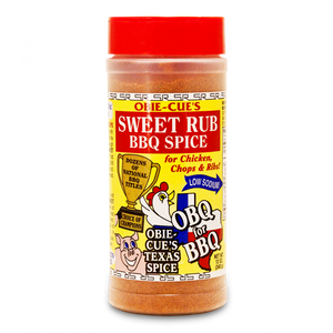 Obie-Cues Sweet Rub 12.4 oz