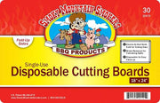 Smoky Mountain Smokers Disposable Cutting Boards 30pk 18"24"